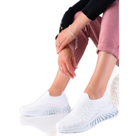 J. Star Wsuwane Buty Sportowe białe