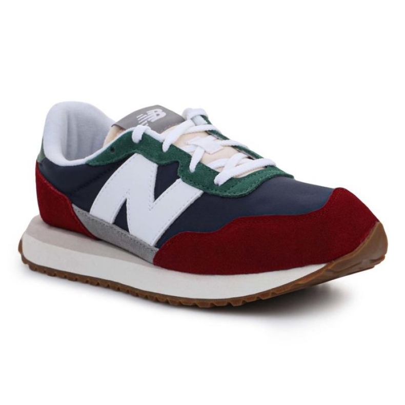 Buty New Balance Jr GS237ED czerwone