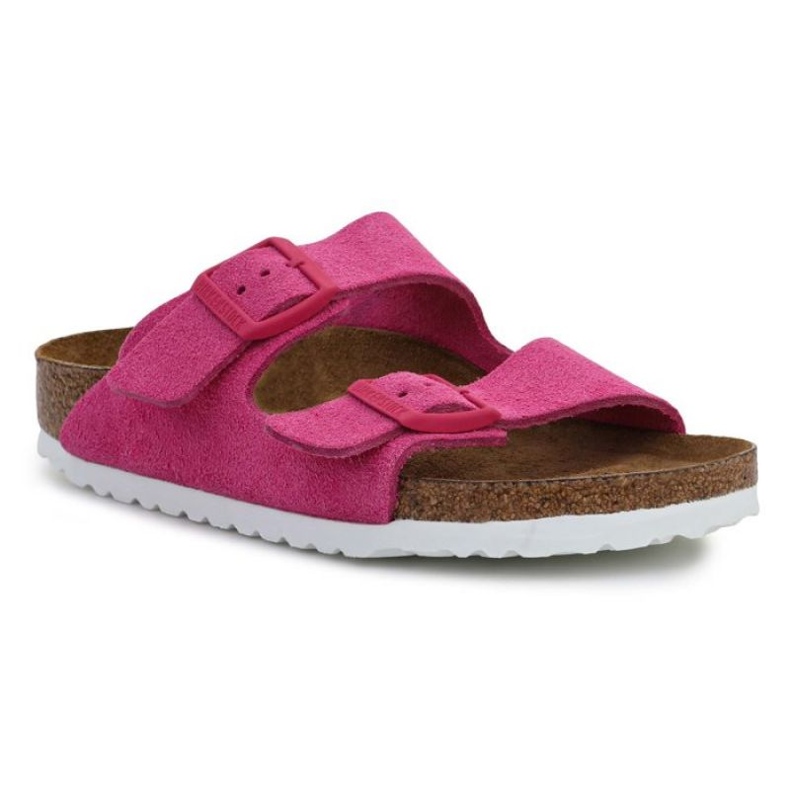 Klapki Birkenstock Arizona W 1021442 Fuchsia Tulip różowe