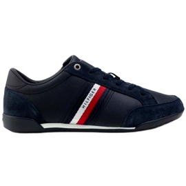 Buty Tommy Hilfiger Corporate Material Mix Leather M FM0FM03741 DW5 granatowe