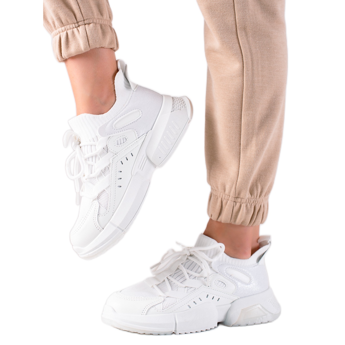 Seastar Białe Sneakersy Fashion