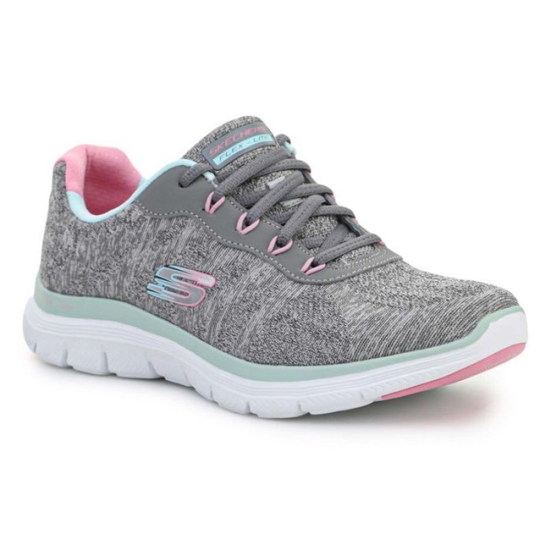 Buty Skechers Flex Appeal 4.0 - Fresh Move W 149570-GYMN szare