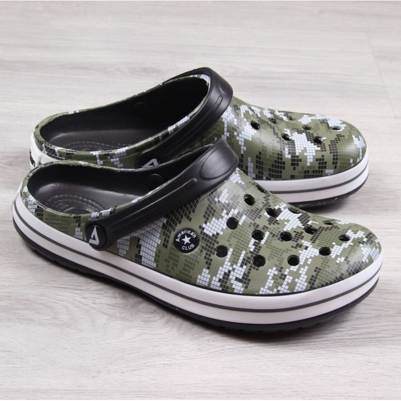 Klapki American Club M AM579B moro