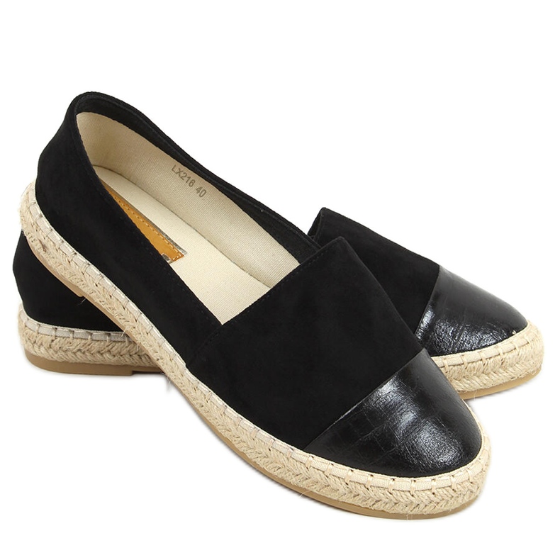 Espadryle damskie Clammy czarne