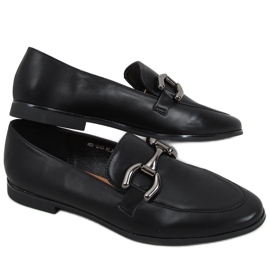 Mokasyny damskie Tulip Black czarne