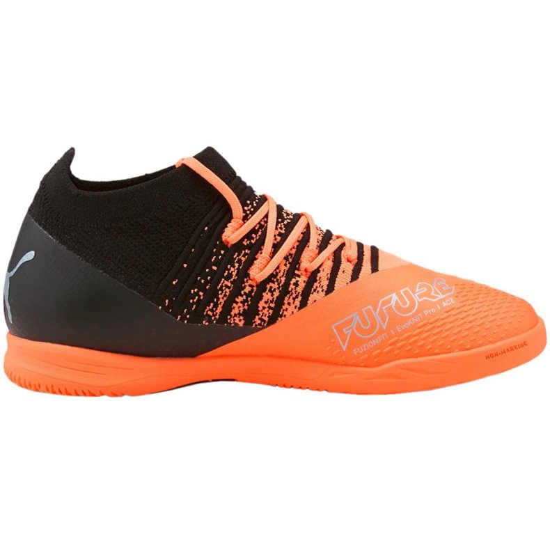 Buty piłkarskie Puma Future Z 3.3 It Jr 106776 01 pomarańczowe pomarańcze i czerwienie