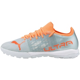 Buty piłkarskie Puma Ultra 3.4 Tt M 106730 01 szare odcienie szarości