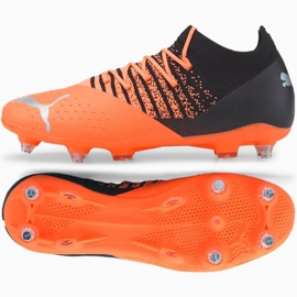 Buty piłkarskie Puma Future Z 3.3 MxSG M 106760 01 pomarańczowe pomarańcze i czerwienie