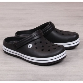 Klapki basenowe American Club W AM636A czarne