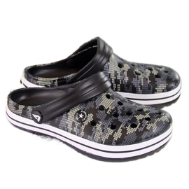 Klapki piankowe American Club Jr AM445A czarne