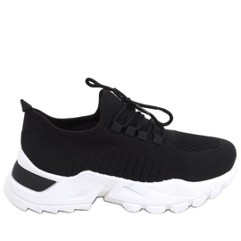 Sneakersy skarpetkowe Thorne Black czarne