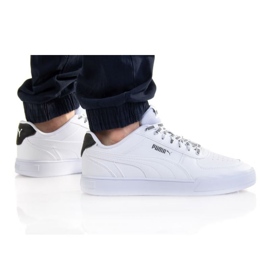 Buty Puma Caven Logomania M 383857 01 białe