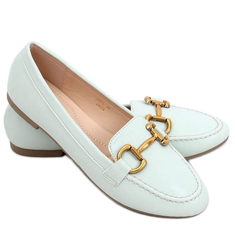 Mokasyny damskie Alley Green zielone