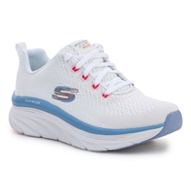 Buty Skechers D'lux Walker Fresh Finesse W 149638-WPBL białe niebieskie