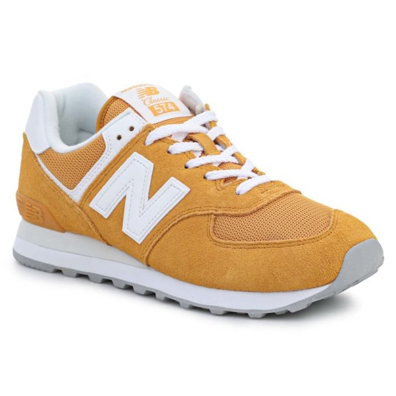Buty New Balance M ML574PJ2 białe pomarańczowe