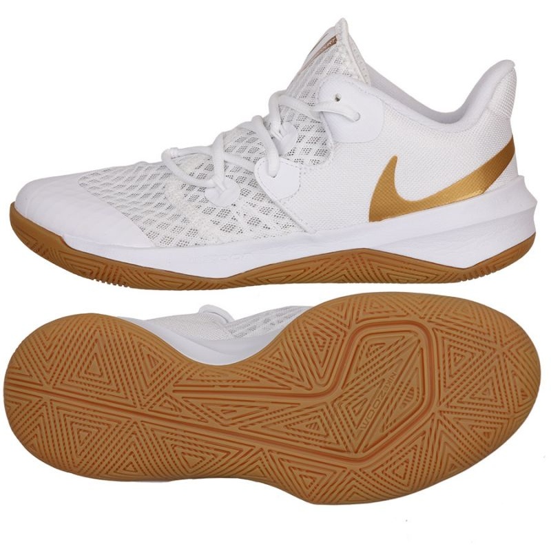 Buty do siatkówki Nike Zoom Hyperspeed Court DJ4476-170 białe białe