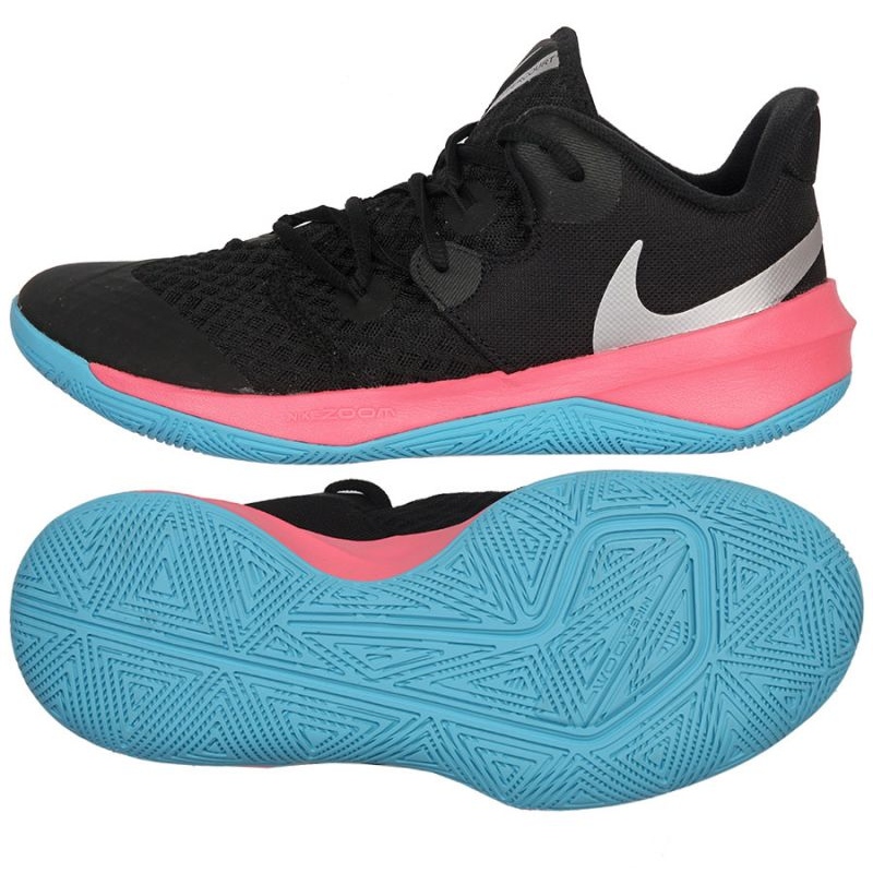 Buty do siatkówki Nike Zoom Hyperspeed Court DJ4476-064 czarne czarne