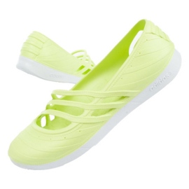 Buty sportowe adidas qt comfort W G52703 zielone