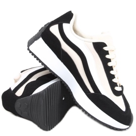 Buty sportowe Zuri Black beżowy czarne