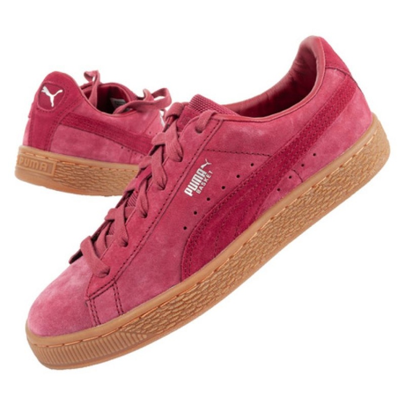 Buty Puma Basket Classics W 364923 01 czerwone wielokolorowe