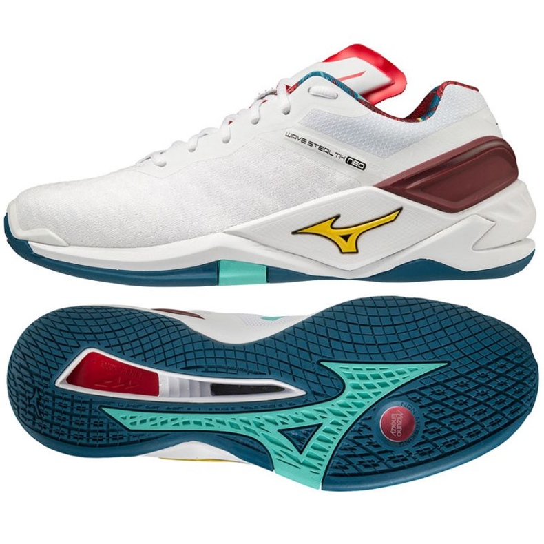 Buty Mizuno Wave Stealth Neo M X1GA200048 białe białe