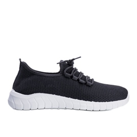 Czarne męskie sneakersy sportowe Eltro