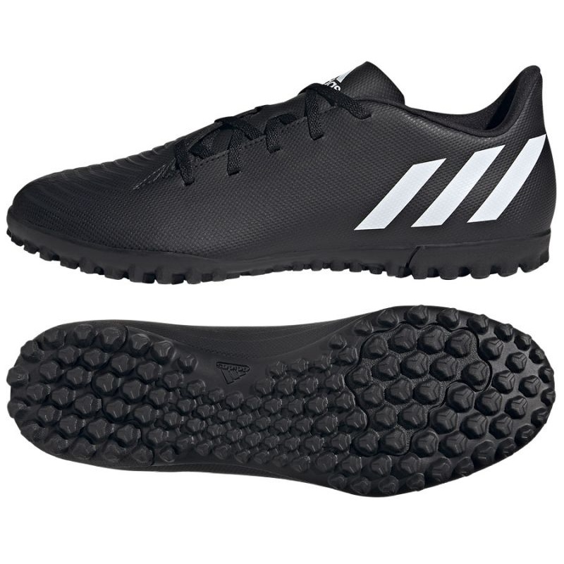 Buty piłkarskie adidas Predator Edge.4 Tf M GX0010 czarne czarne