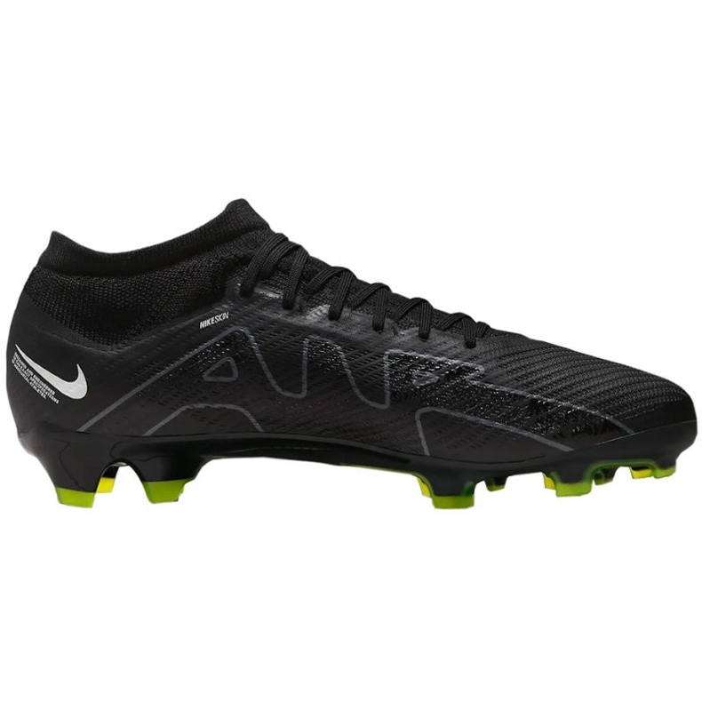Buty piłkarskie Nike Zoom Mercurial Vapor 15 Pro Fg M DJ5603 001 czarne czarne