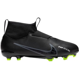 Buty piłkarskie Nike Zoom Mercurial Superfly 9 Academy FG/MG Jr DJ5623 001 czarne czarne