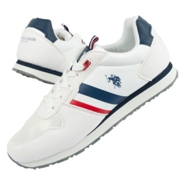 Buty sportowe U.S. Polo ASSN. W NOBIK004A-WHI białe