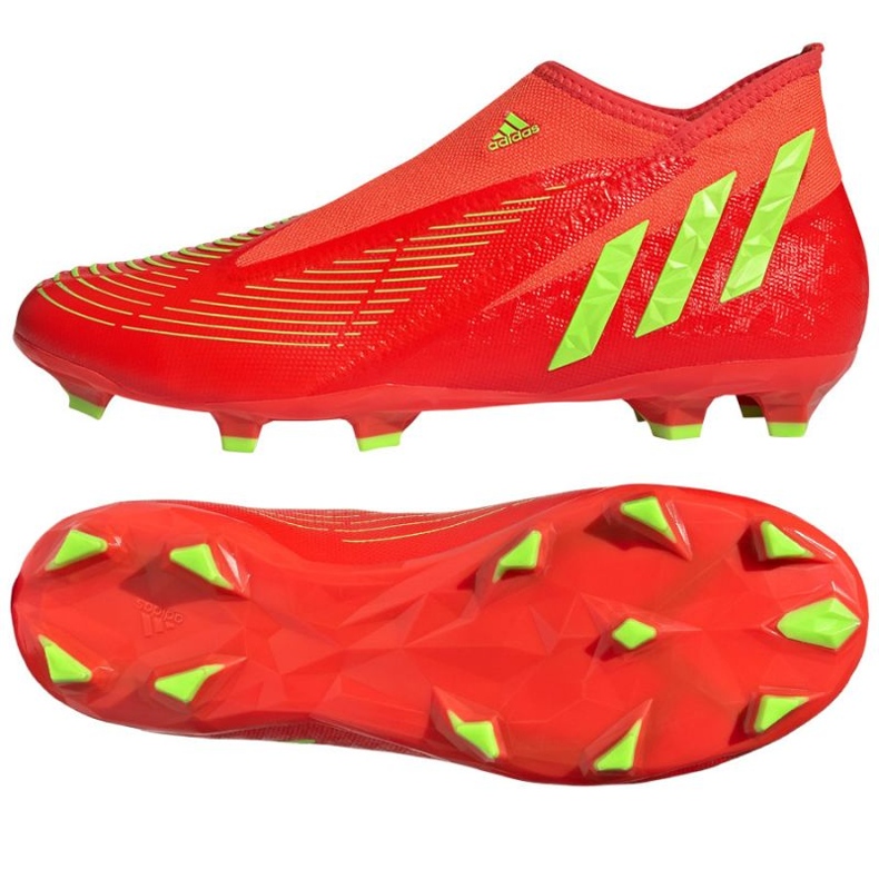 Buty adidas Predator Edge.3 Ll Fg M GW1000 czerwone pomarańcze i czerwienie