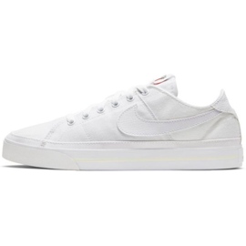 Buty Nike Court Legacy Canvas W CZ0294-100 białe