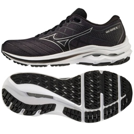 Buty do biegania Mizuno Wave Inspire 18 M J1GC224404 czarne