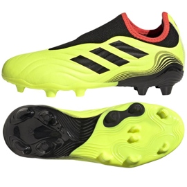 Buty piłkarskie adidas Copa Sense.3 Ll Fg Jr GZ1383 żółte żółcie