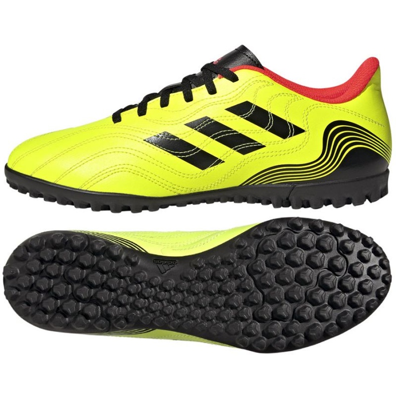 Buty adidas Copa Sense.4 Tf M GZ1370 żółte żółcie