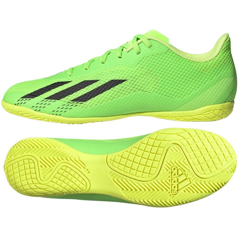 Buty adidas X Speedportal.4 In M GW8503 zielone