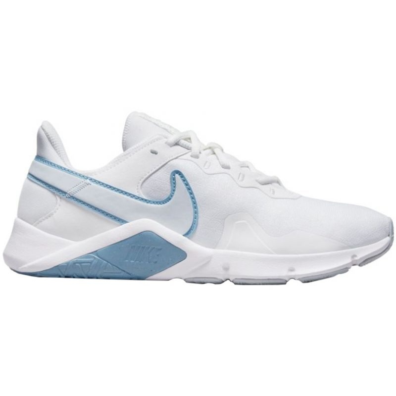 Buty Nike Legend Essential 2 W CQ9545 101 białe niebieskie