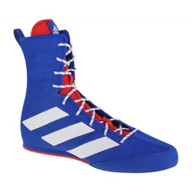 Buty bokserskie adidas Box Hog 3 M FZ5306 niebieskie