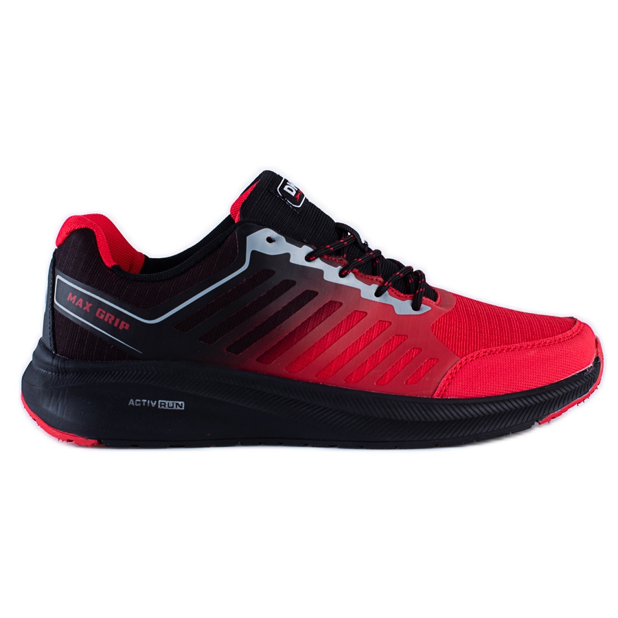 Męskie buty sportowe czerwone DK czarne