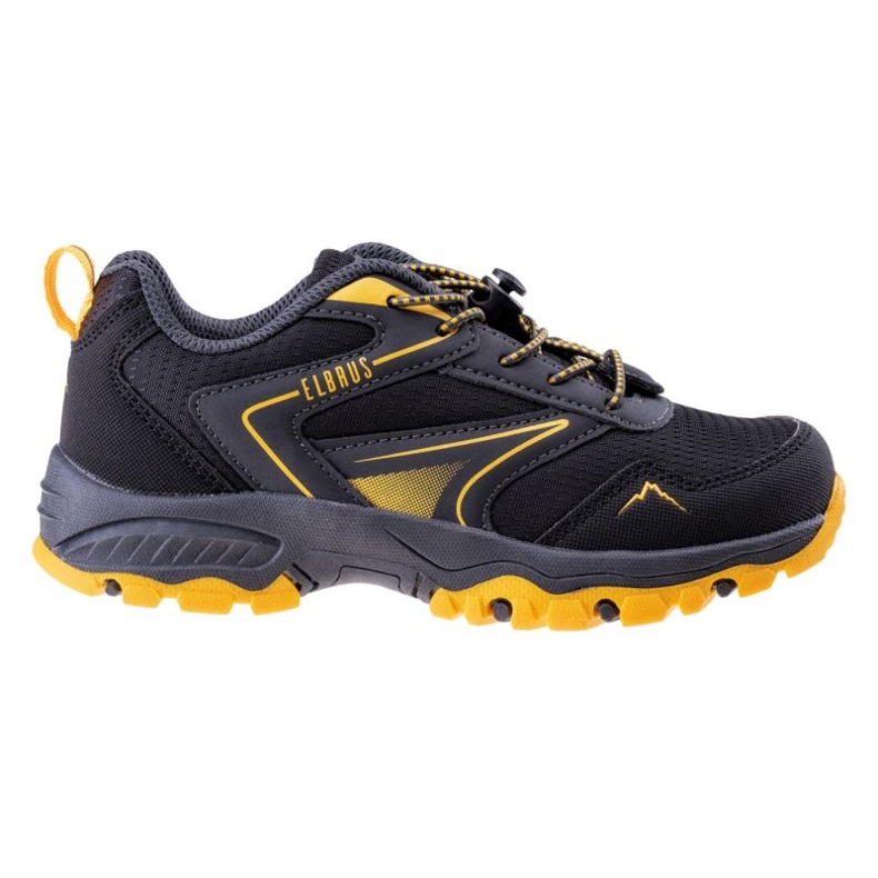 Buty Elbrus Faltis Jr 92800401507 czarne żółte