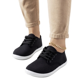 BM Czarne tenisówki Wallen