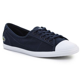 Buty Lacoste Ziane Bl 2 Spw Nvy Canvas W 7-32SPW0141003 granatowe