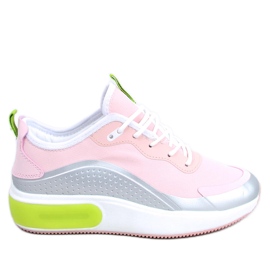 Buty sportowe damskie Laurene GREY/PINK różowe