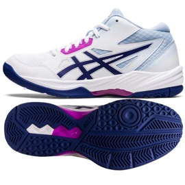 Buty do siatkówki Asics Gel-Task Mt 3 W 1072A081 101 białe białe