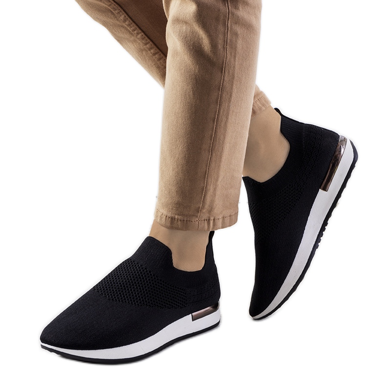 Czarne sneakersy Atlanta