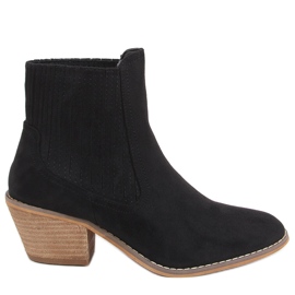 Botki kowbojki Korsa Black czarne