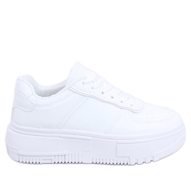 PA1 Sneakersy damskie Colin All White białe