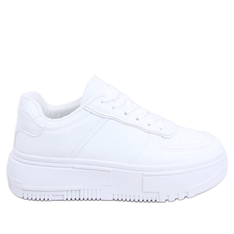 PA1 Sneakersy damskie Colin All White białe