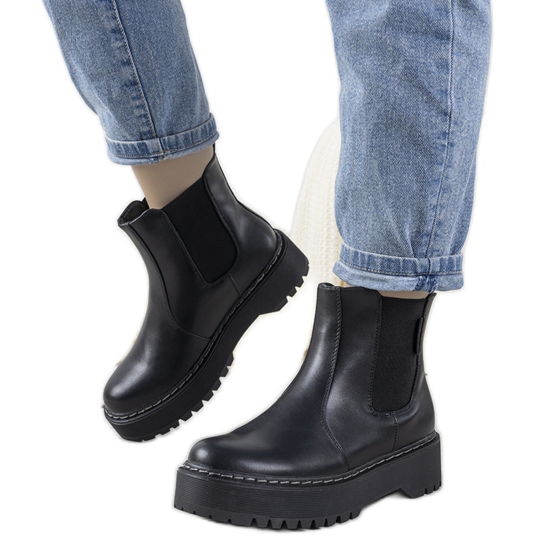 Czarne botki Big Star II274101