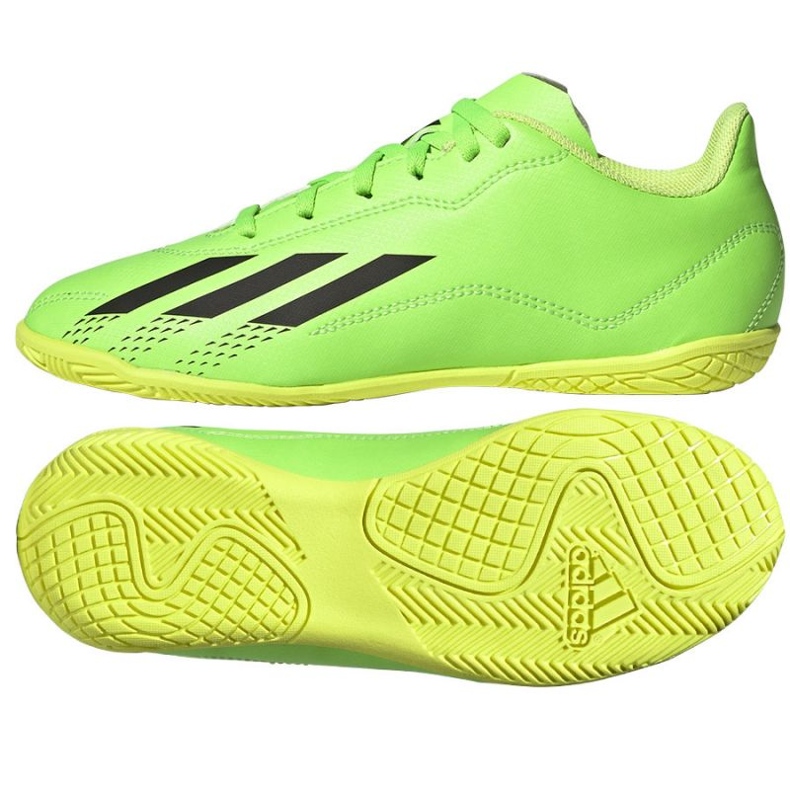 Buty piłkarskie adidas X Speedportal.4 In Jr GW8505 zielone zielone